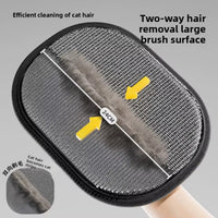 Cat Hair Cleaner Pet Gloves Household Hair Remover Cat Dog Hair Remover Brush Remover Hair Sticking Device Home Hair Scraper